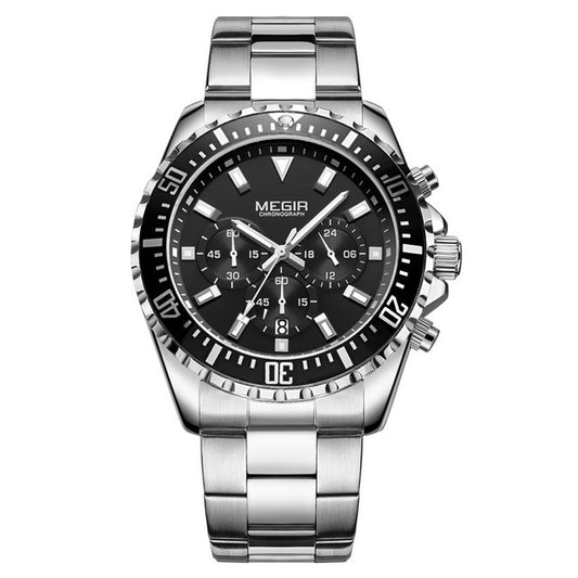 Stainless steel sport reloj hombre 6937