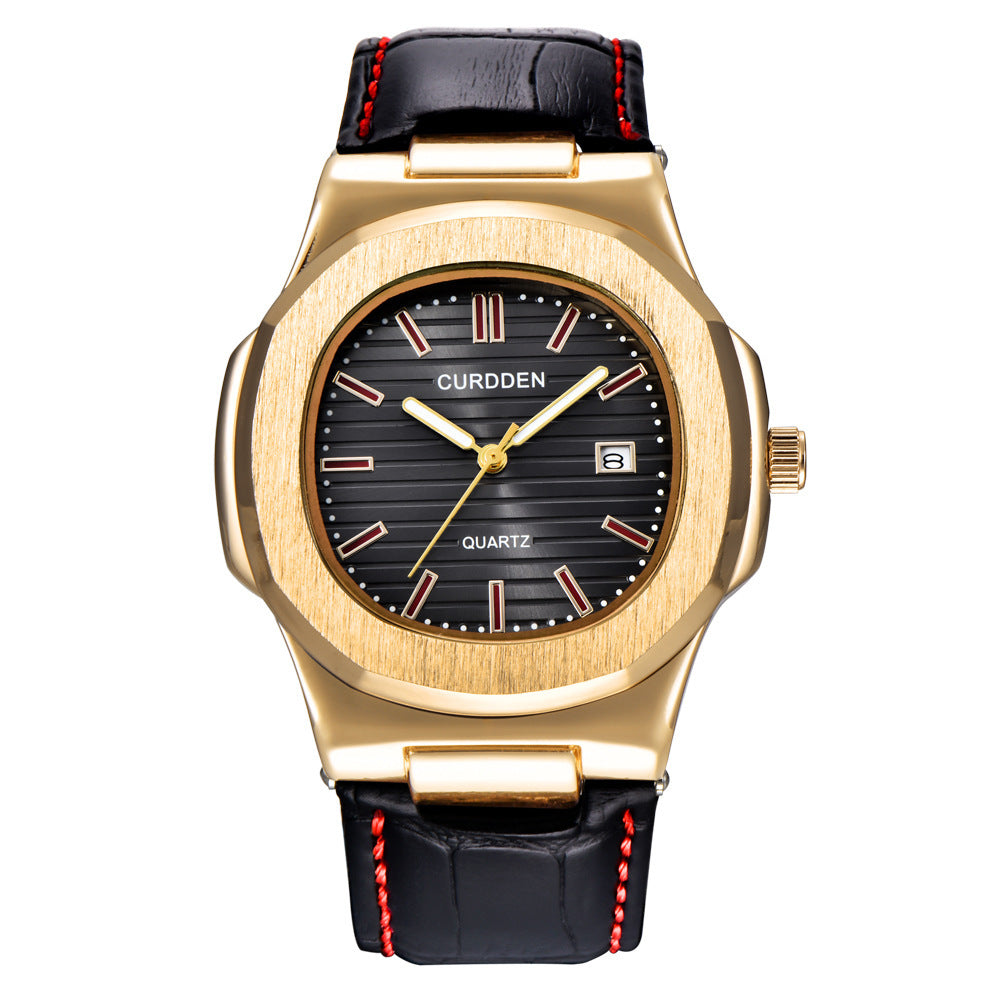 Stainless steel fashion reloj hombre 3988