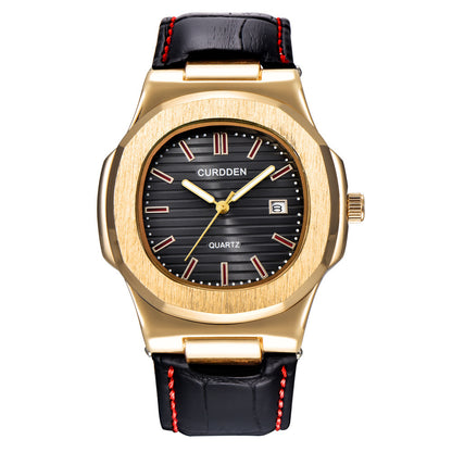 Stainless steel fashion reloj hombre 3988