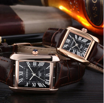 Stainless steel oblong reloj hombre 4720