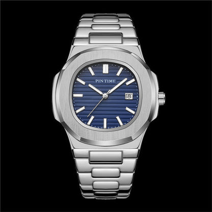 Stainless steel nautilus reloj hombre 2853