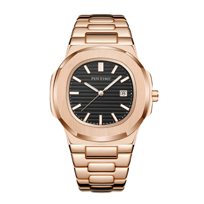 Stainless steel nautilus reloj hombre 2853