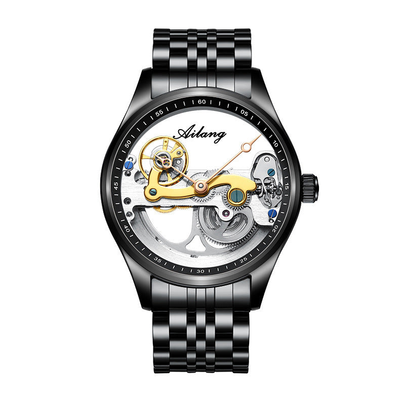 Unica fashion skeleton reloj hombre 4973
