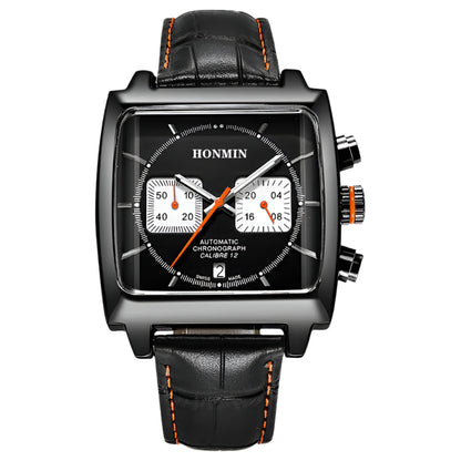 Square stainless steel sport reloj hombre 3620