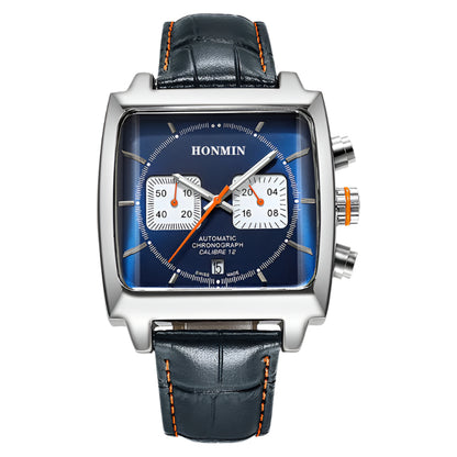 Square stainless steel sport reloj hombre 3620