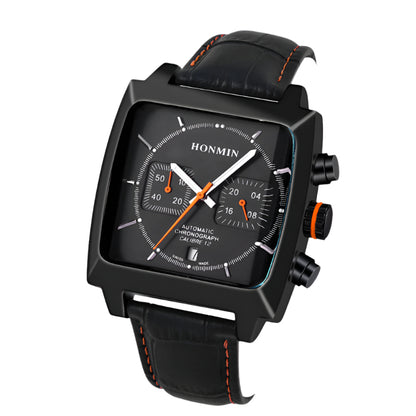 Square stainless steel sport reloj hombre 3620