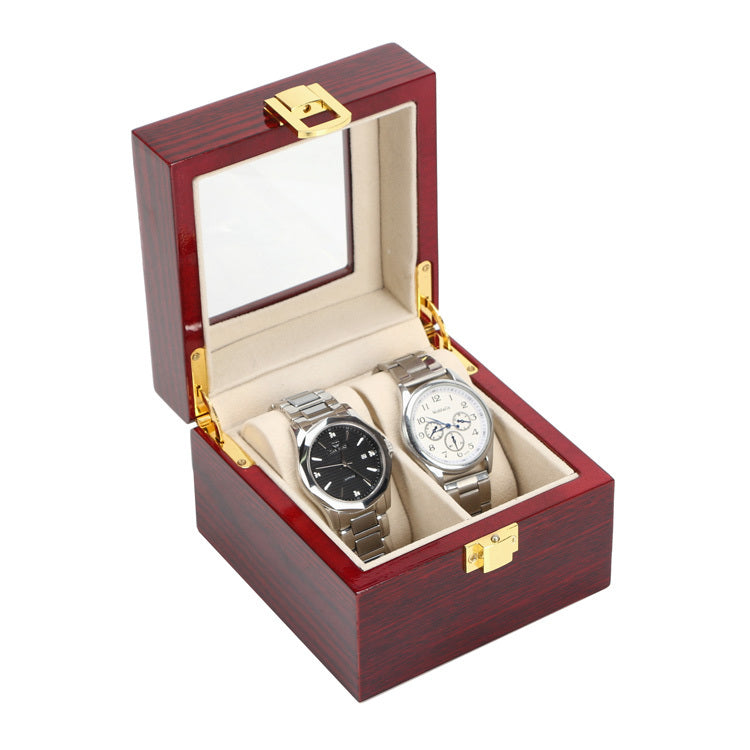 Wooden display watch box