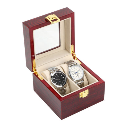 Wooden display watch box