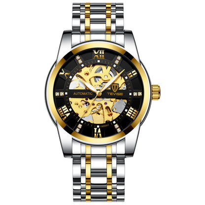 Fashion skeleton reloj hombre 8720