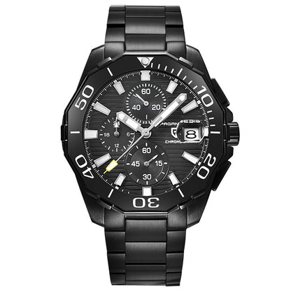 Stainless steel sport reloj hombre 3802