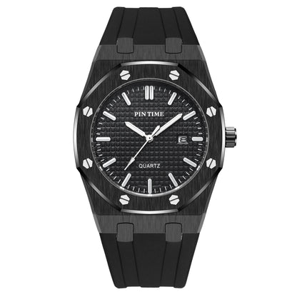 Stainless steel casual reloj hombre 2837