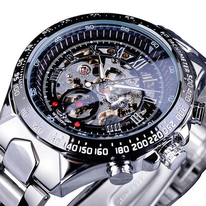 Fashion skeleton reloj hombre 7934