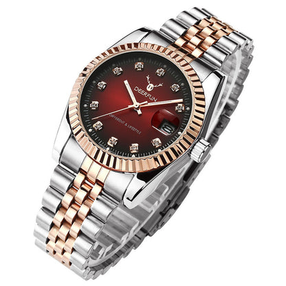 Stainless steel datejust reloj hombre 6397
