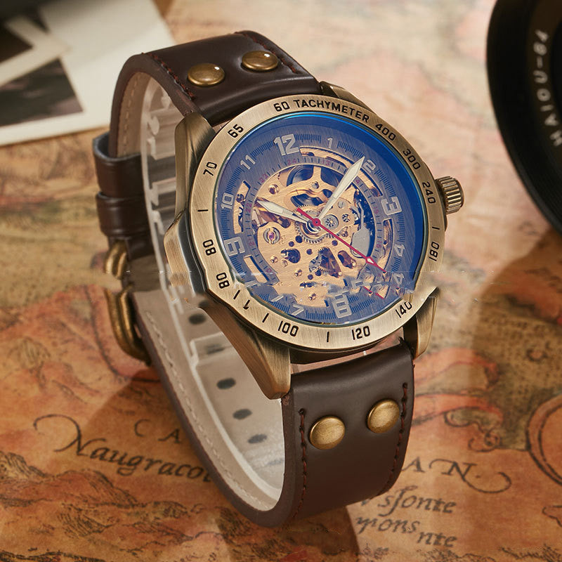 Automatic skeleton reloj hombre 4084