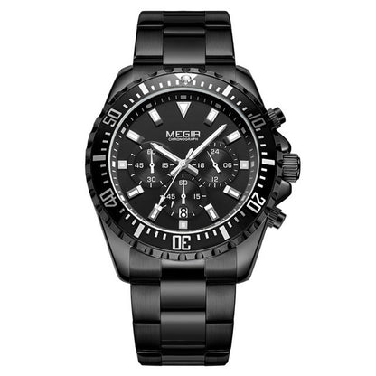 Stainless steel sport reloj hombre 6937
