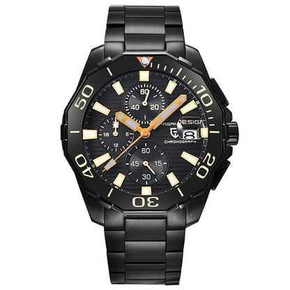 Stainless steel sport reloj hombre 3802