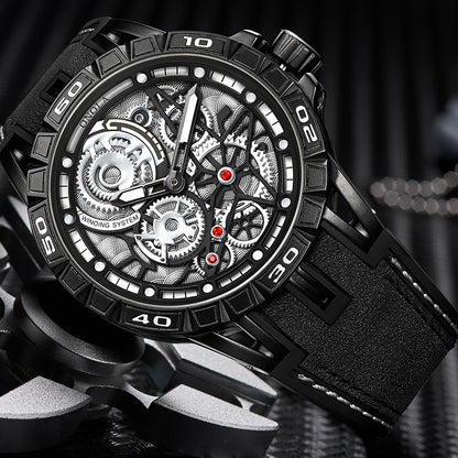 Stainless steel sport reloj hombre 2846