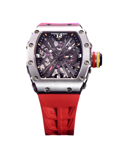 Barrel sport skeleton reloj hombre 8402