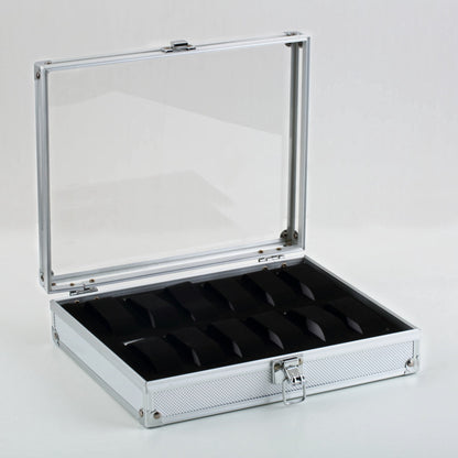 Aluminum watch display case