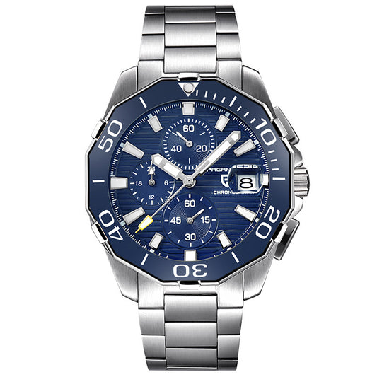 Stainless steel sport reloj hombre 3802