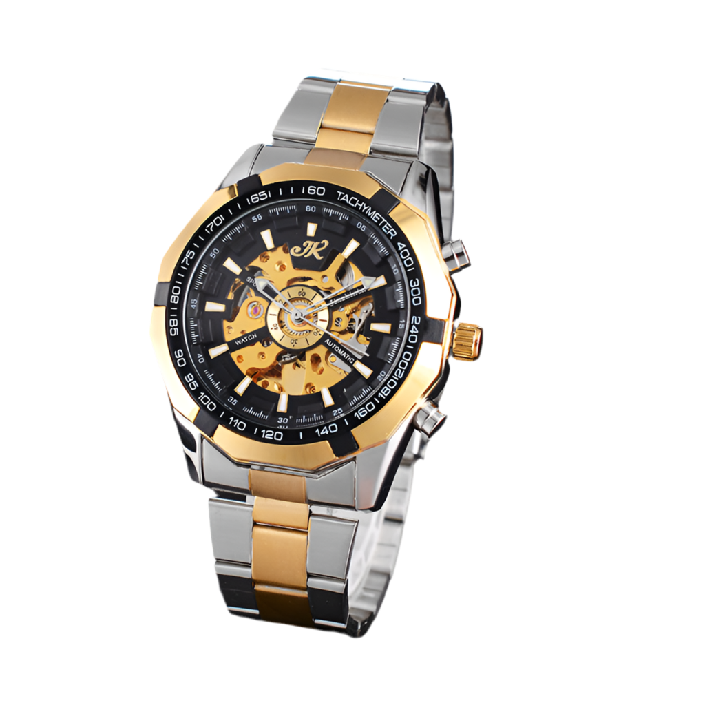 Fashion sport skeleton reloj hombre 4982
