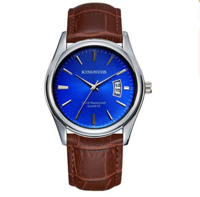 Stainless steel casual reloj hombre 4893
