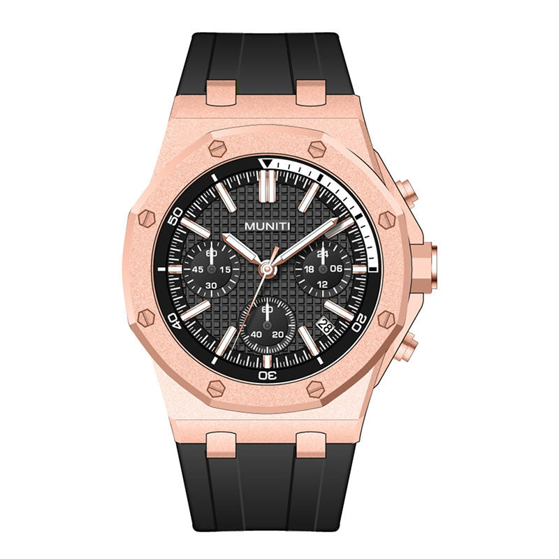 Stainless steel sport reloj hombre 3829