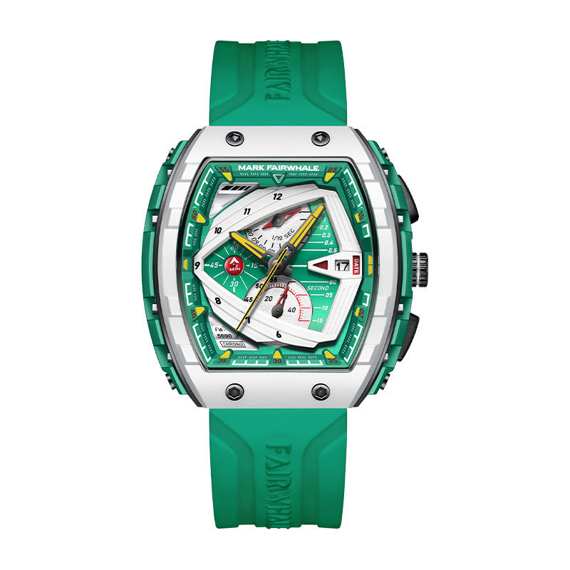 Barrel case sports reloj hombre 2591