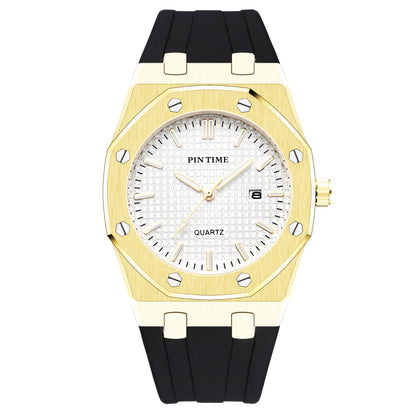 Stainless steel casual reloj hombre 2837