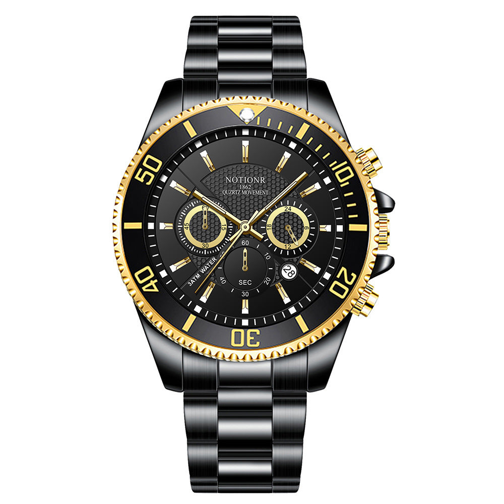 Stainless steel sports reloj hombre 5829