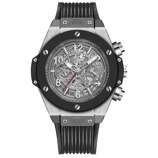 Stainless steel sport reloj hombre 5942