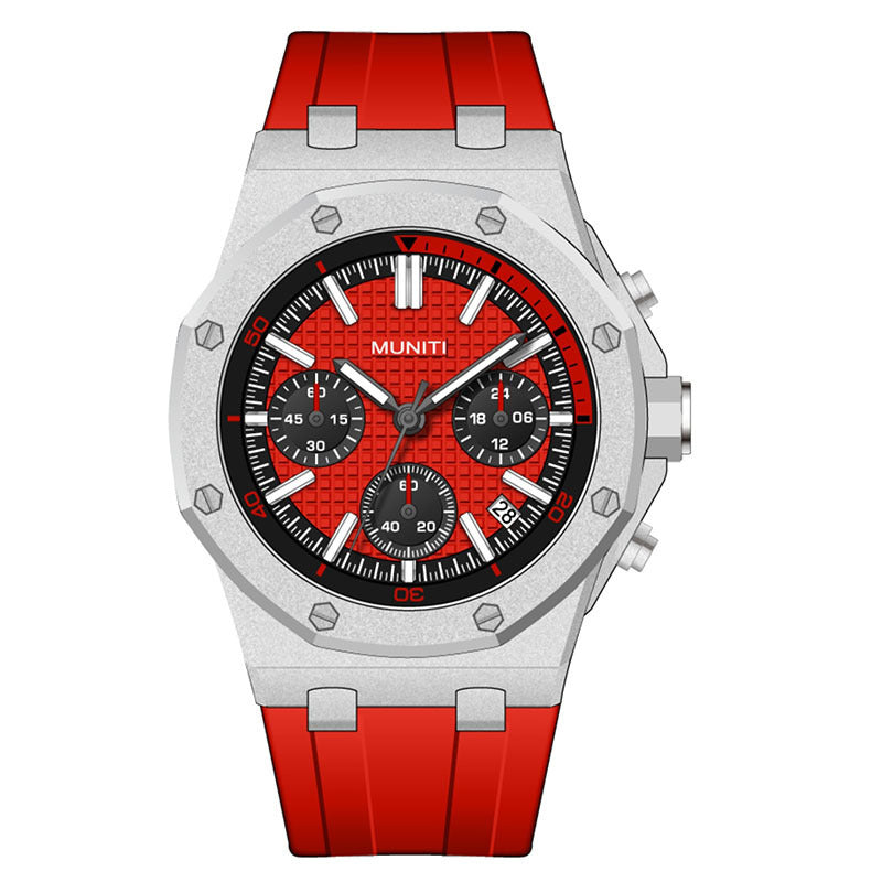 Stainless steel sport reloj hombre 3829