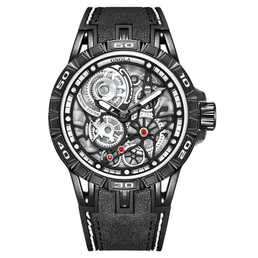 Stainless steel sport reloj hombre 2846