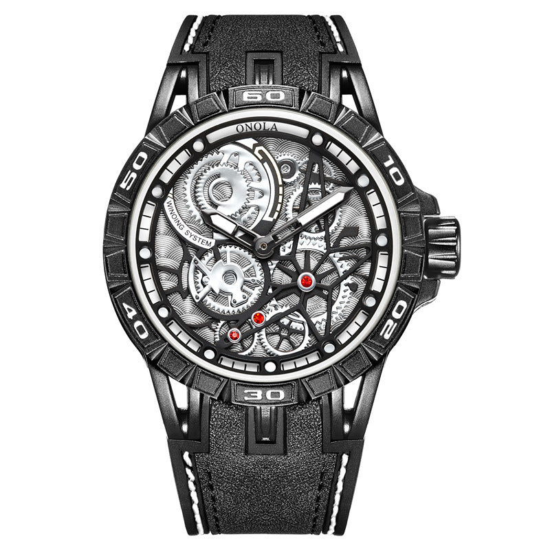 Stainless steel sport reloj hombre 2846