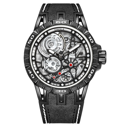 Stainless steel sport reloj hombre 2846