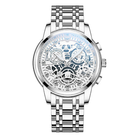 Fashion sport skeleton reloj hombre 5903