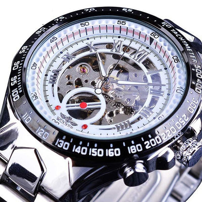 Fashion skeleton reloj hombre 7934