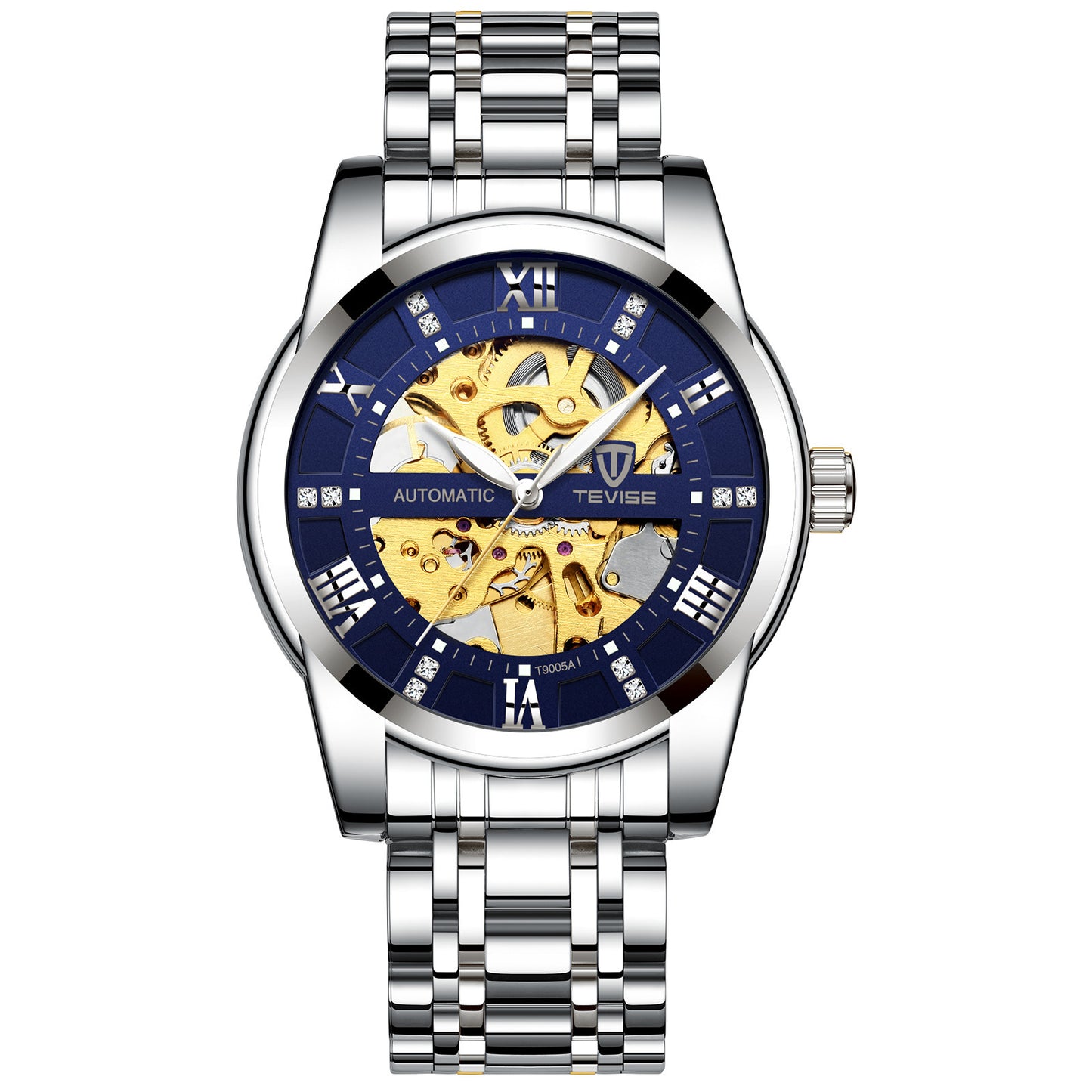 Fashion skeleton reloj hombre 8720