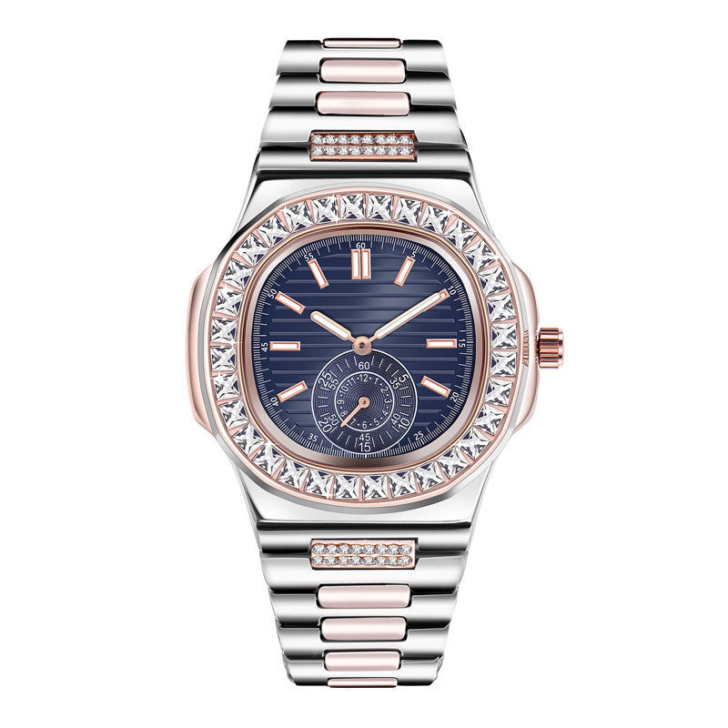 Fashion casual stainless steel reloj hombre 5984