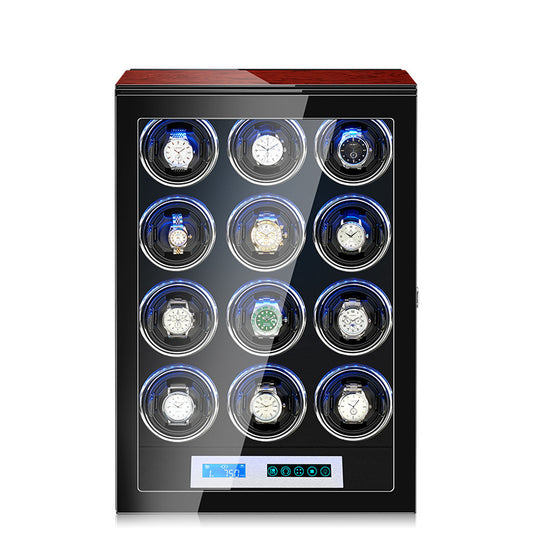 Rotary watch display safe