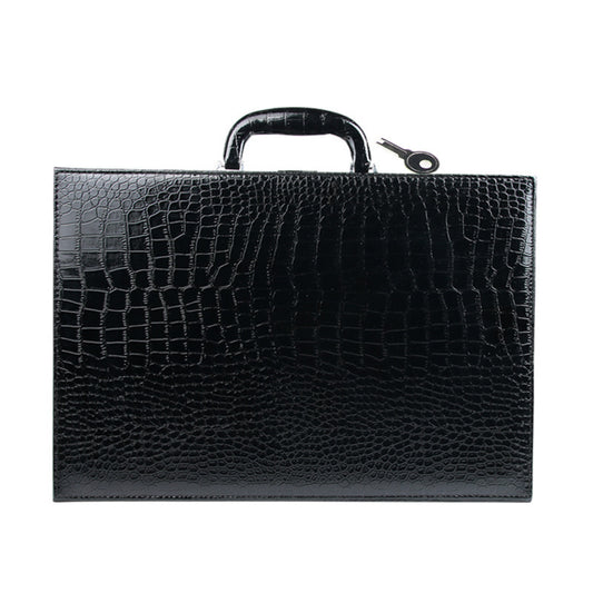 Croc watch display briefcase