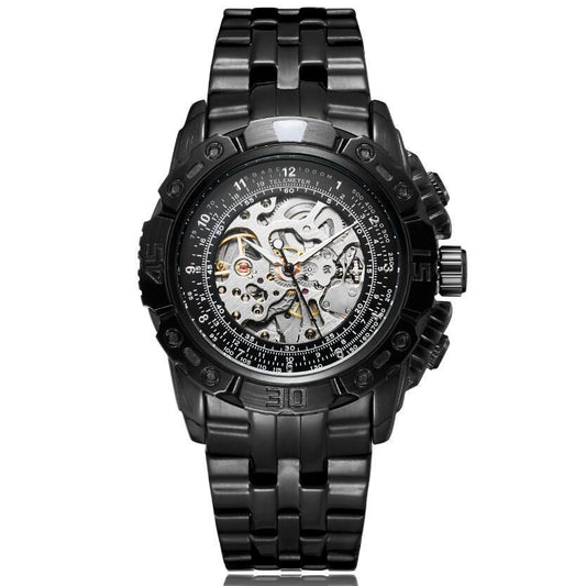 Fashion skeleton reloj hombre 3692