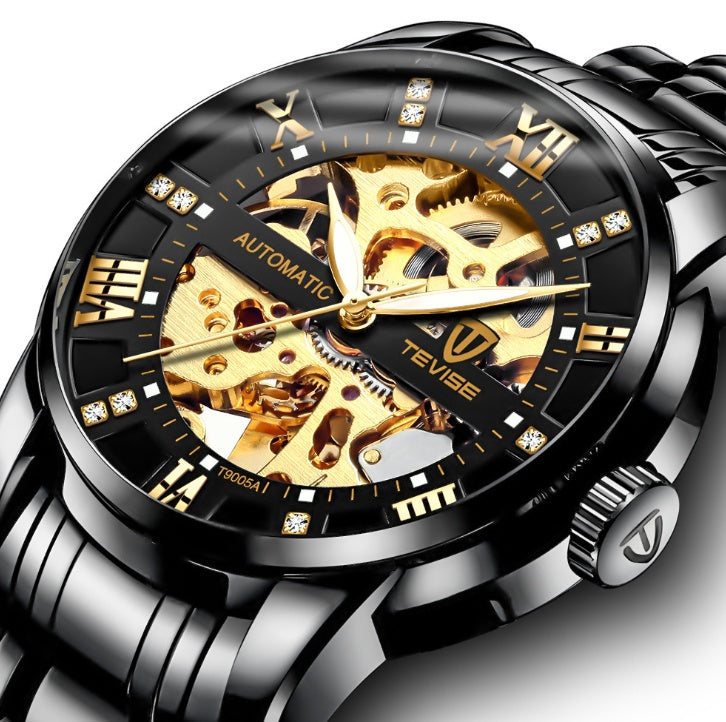Fashion skeleton reloj hombre 8720