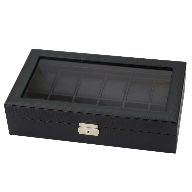 Carbon fibre brazed watch display