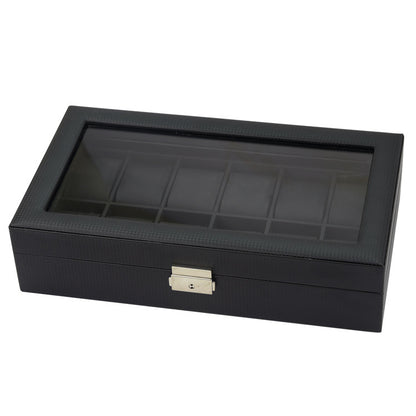 Carbon fibre brazed watch display