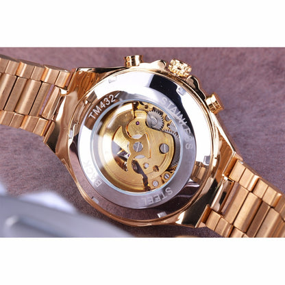 Fashion skeleton reloj hombre 7934