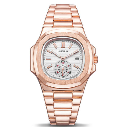 Stainless steel nautilus reloj hombre 3750