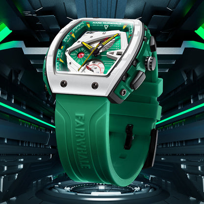 Barrel case sports reloj hombre 2591