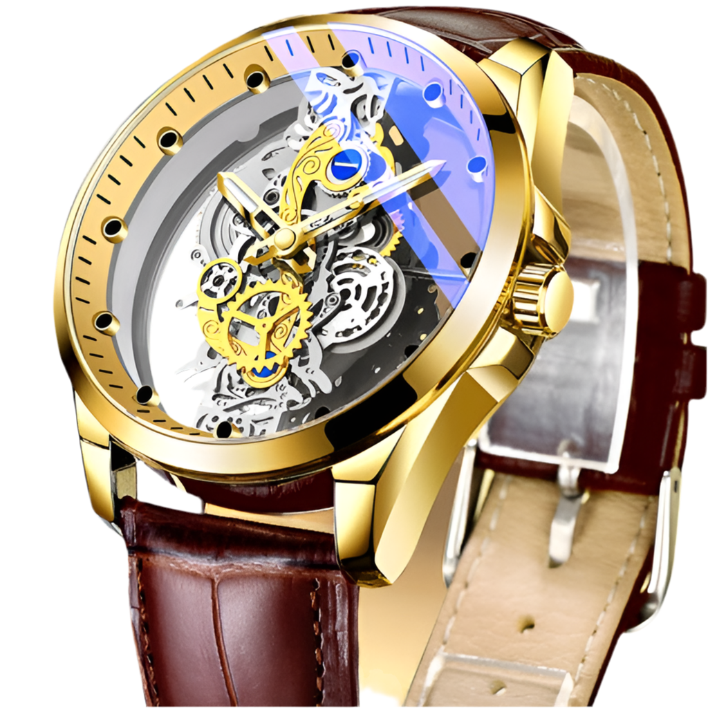 Unica hollow skeleton reloj hombre 2585