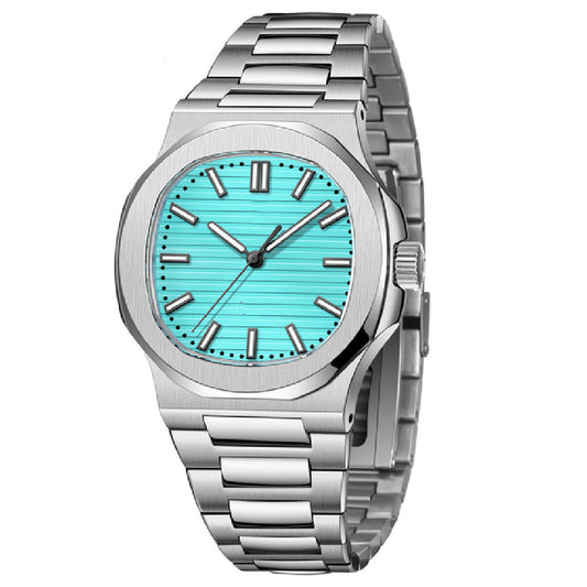 Stainless steel casual reloj hombre 3046